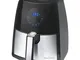 PROFICOOK PC-FR 1147 H FREIDORA DE AIRE CALIENTE 2,5 L SENCILLO NEGRO, ACERO INOXIDABLE IN...