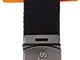 Scruffs - Cintura con clip regolabile in cotone, colore: Nero