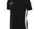 Nike Unisex Kids Short-Sleeve Soccer Top Y Nk DF Acd23 Top SS, Black/White/White, DR1343-0...