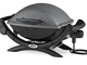 Weber Q1400 Barbecue Elettrico, 43 x 32cm, Dark Grey (52020053)