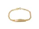 Monde Petit Bracciale per bambini - oro giallo 18k (750) - Scatola Regalo - Certificato di...