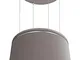 Faber - Cappa ad isola Celine finitura grigio country opaco da 60 cm