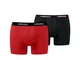 Head Microfiber Boxer 2p Costume da Bagno, Rosso (Red/Black 786), X-Large (Taglia Produtto...