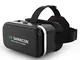 meetdas Occhiali VR, Occhiali Realtà Virtuale, 2K Virtual Reality Headset con Lente Regola...