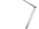 Alco - U902600 - Lampada alogena da scrivania regolabile Arizona argento e antracite 50 W...