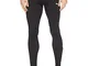 PUMA Core-Run Long, Pantalone Uomo, Nero, M