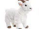 Uni-Toys - Capre di montagna, colore bianco, 29 cm (lunghezza) – capra, animali selvatici...