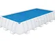 Bestway 58228 Telo Termico per Piscina Fuori Terra Rettangolare da 732 x 366 x 132 cm e 64...