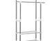 Songmics LLR03W Stand Appendiabiti con Ruote Regolabile, 95-172 cm