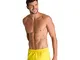 ARENA - Pantaloncini da Spiaggia Fundamentals X per Uomo, Donna, 1B322, Giallo, M