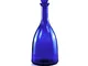 BrandPrint Bottiglia in Vetro per Acqua solarizzata Colore Blu MOD. Viola 750ml con Tappo...