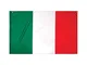 Adesivo4You.com Bandiera Italia Tricolore Italiana Nazionale Tessuto (70x100 cm.)