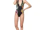 Desigual Swimwear One-Piece Sandy Woman Black Costume Intero, Nero (Negro 2000), XL Donna