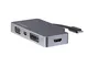 StarTech.com Adattatore Multiporta Video USB-C™ 4 in 1 in Alluminio - 4K 60Hz - Adattatore...