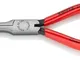 Knipex Pinza per Tessitori Bonderizzata Nera, Rivestiti in Resina Sintetica 160 Mm 33 01 1...