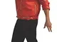 Rubies 3 889774 s - Deluxe, Beat it, Costume da Michael Jackson con giacca rossa, taglia S