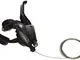 Shimano 5384 Rapid-Fire - Leva di comando/freno, 3 velocità con indicatore di marcia, sini...