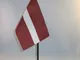 AZ FLAG Bandiera da Tavolo Lettonia 15x10cm - Piccola BANDIERINA LETTONE 10 x 15 cm