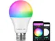 Lepro Lampadina LED RGBW E27 WiFi 9W, Compatibile con Alexa/Google Home, Lampadina Intelli...