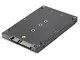 Adattatore da SSD M.2 (NGFF) a SATA III da 6,3 cm B & M Key SATA basato su convertitore SS...