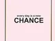 New Chance: Grid Paper Notebook 100 pages 8.5” x 11” Pink Cover