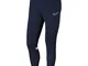 Nike Dri-Fit Academy, Pantaloni della Tuta Uomo, Ossidiana/Bianco/Bianco/Bianco, S