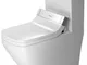 Duravit Stand-WC DuraStyle Kombi (ohne Deckel), ohne Spülkasten 720 mm für SensoWash C (oh...