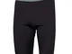 Joma Fleece Pantaloncini Termici, Nero, L
