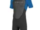 O'Neill Wetsuits Reactor II Back Zip Spring, Muta Subacquea Ragazzi, Oceano, 16