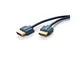 Clicktronic 70702 Cavo High Speed HDMI Ultra-Sottile con Ethernet 0.5m, 1 m Lunghezza del...