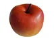 Finta alimentare grande mela, giallo e rosso – geschäumtes alimentari finta, finto Food, d...