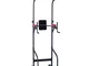 Ultrasport Power Tower, stazione fitness multifunzione per allenarsi a casa, dip station,...