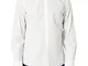 Brooks Brothers 100159446 Camicia Casual, Bianco (White 100), Medium (Taglia Produttore:M-...