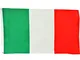 Ciao- Bandiera Italia in Tessuto, Verde/Bianco/Rosso, 150 x 90 cm, 22016