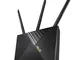 ASUS 4G-AX56 LTE Router 4G+ Cat.6 300Mbps Dual-Band WiFi 6, Velocità Dati fino a 1800Mbps,...