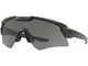 Oakley Men's Standard Issue Ballistic M Frame Alpha Sunglasses,OS,Matte Black/Grey