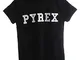 Pyrex T-Shirt jr Logo Basic Nero, 12a