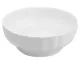 HOME 5060332 Insalatiera Porcellana Coste Cm 32 Coppe Coppette E Ciotole, Bianco