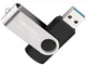 HIKVISION Chiavetta USB 3.0 64GB Pen Drive Rotazione a 360 °, Velocità di Lettura fino a 1...
