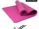 IAMZHL 185 * 90cm Ingrandimento Yoga Mat 15mm Ispessimento Mat Fitness per Principianti Yo...