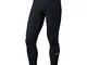 Nike Cool Tight, Pantaloni lunghi a compressione Uomo, Nero (Black/Dark Grey/White), L