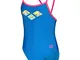 ARENA Bañador 1p Training Kids Girl One Piece Turquoise-freak Intero Bambine E Ragazze, Ro...