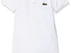 Lacoste 4J3563 Completino, Bianco (Blanc), 0-6 Mesi Bimba