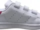 adidas Stan Smith CF C, Scarpe da Ginnastica Basse Unisex-Bambini, Bianco (Footwear White/...