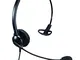 Affordable Single Ear Noise Cancelling Office/Call Centre Headset With U10P-S Bottom Cable...