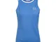 Sergio Tacchini Pliage Tank Top, Canotta da Donna, Campanula/Bianco, XS