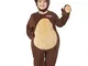 SMIFFYS 51584S - Costume con licenza ufficiale Masha, orso, unisex, per bambini, marrone,...