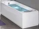 Vasca Bagno Idromassaggio Pneumatico Rettangolare Novellini Calypso Eco 170x70xH55 cm 170...