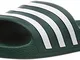 adidas Adilette Aqua, Ciabatte Unisex-Adulto, Collegiate Green Ftwr White, 42 EU