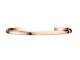 Daniel Wellington DW00400001 - Bracciale in oro rosa, stile classico a manetta, grande (18...